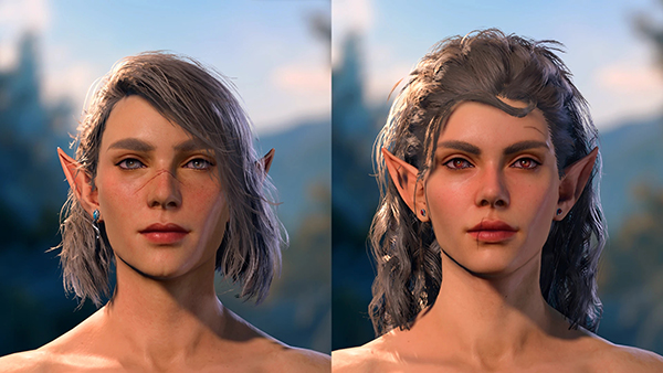 《博德之門3》強壯的女性頭部MOD