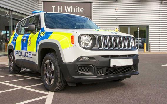 Police Jeep Parking