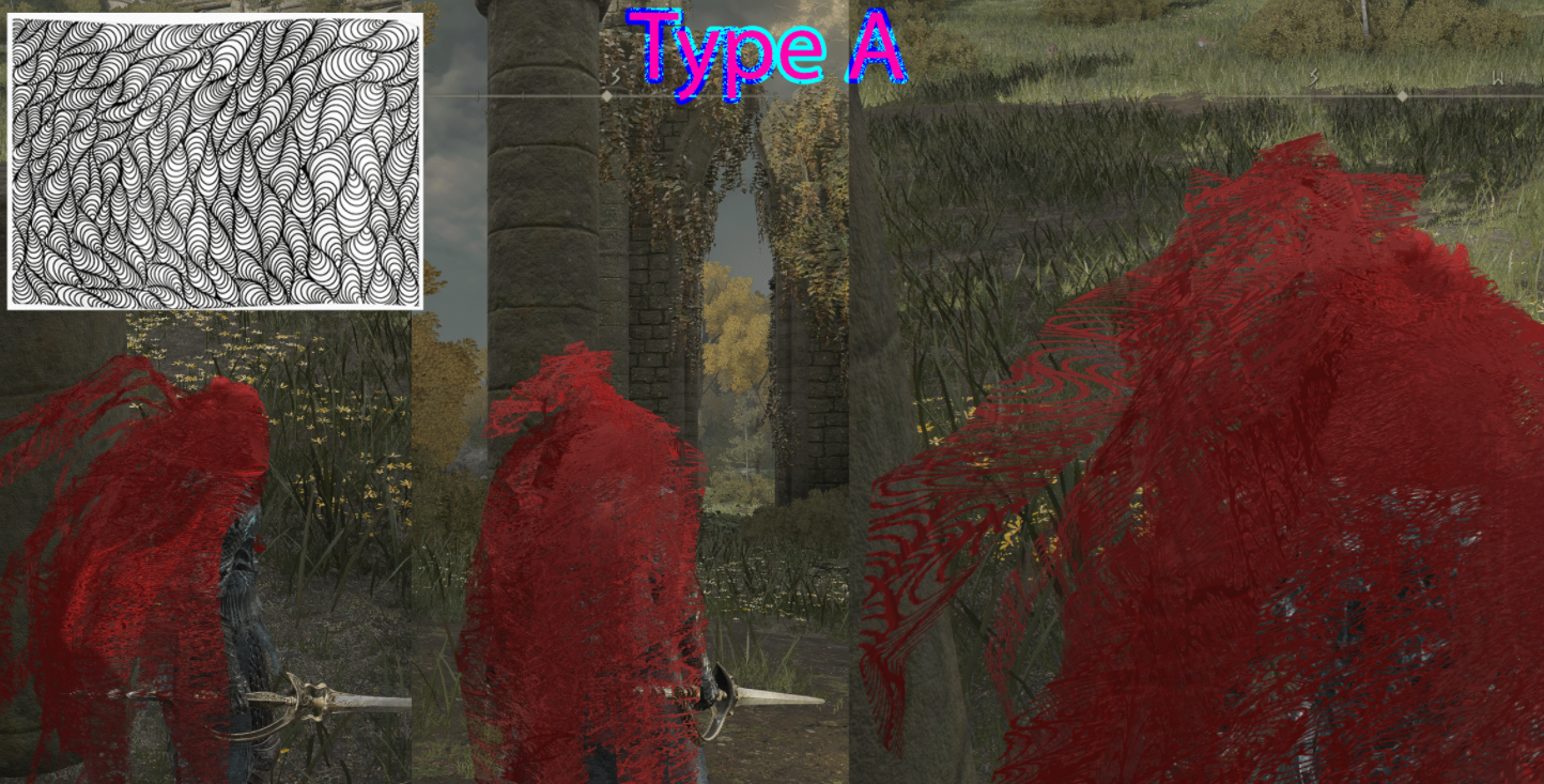 《艾爾登法環》布料圖案物理發型包MOD