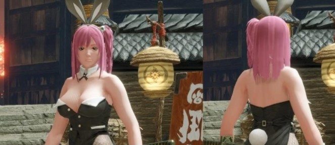 《怪物獵人：崛起》穗乃果兔女郎套裝MOD