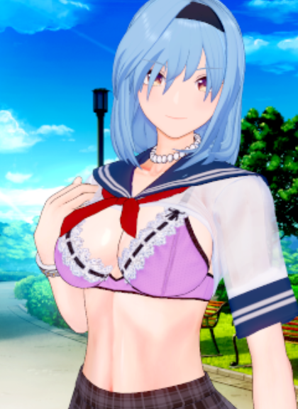 《戀活Sunshine》藍發(fā)花邊內(nèi)衣美少女MOD
