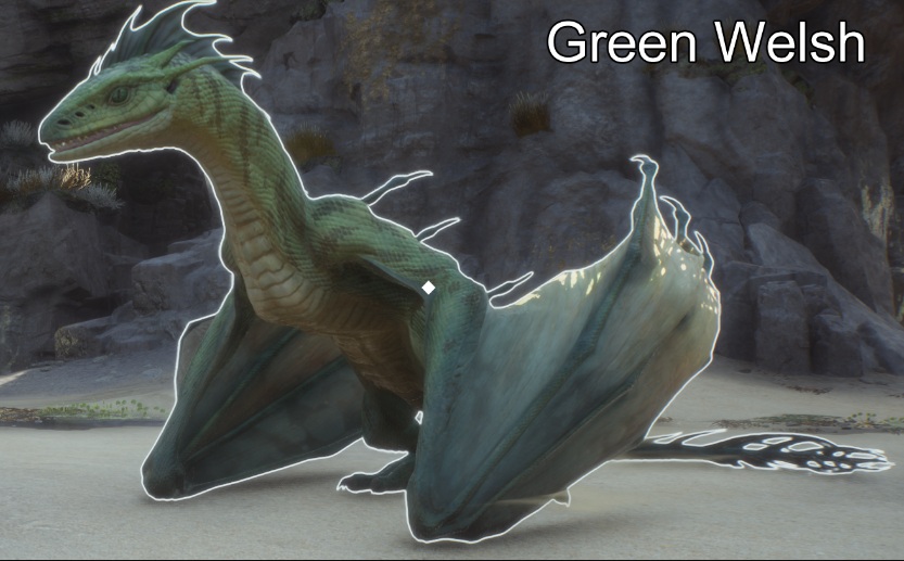 《霍格沃茨之遺》威爾士綠龍替換鷹馬獸MOD