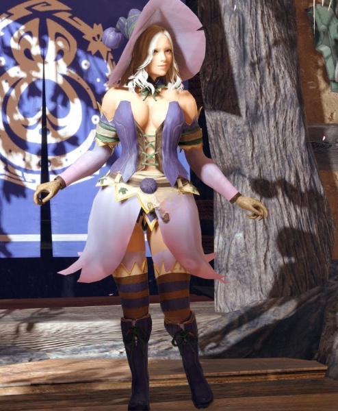 《怪物獵人：崛起》性感女巫套裝MOD
