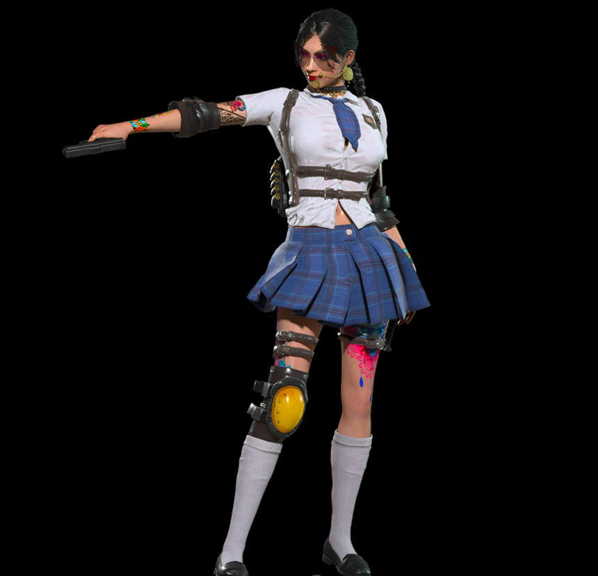 《生化危機4：重制版》艾達美式校園制服MOD[正式版]