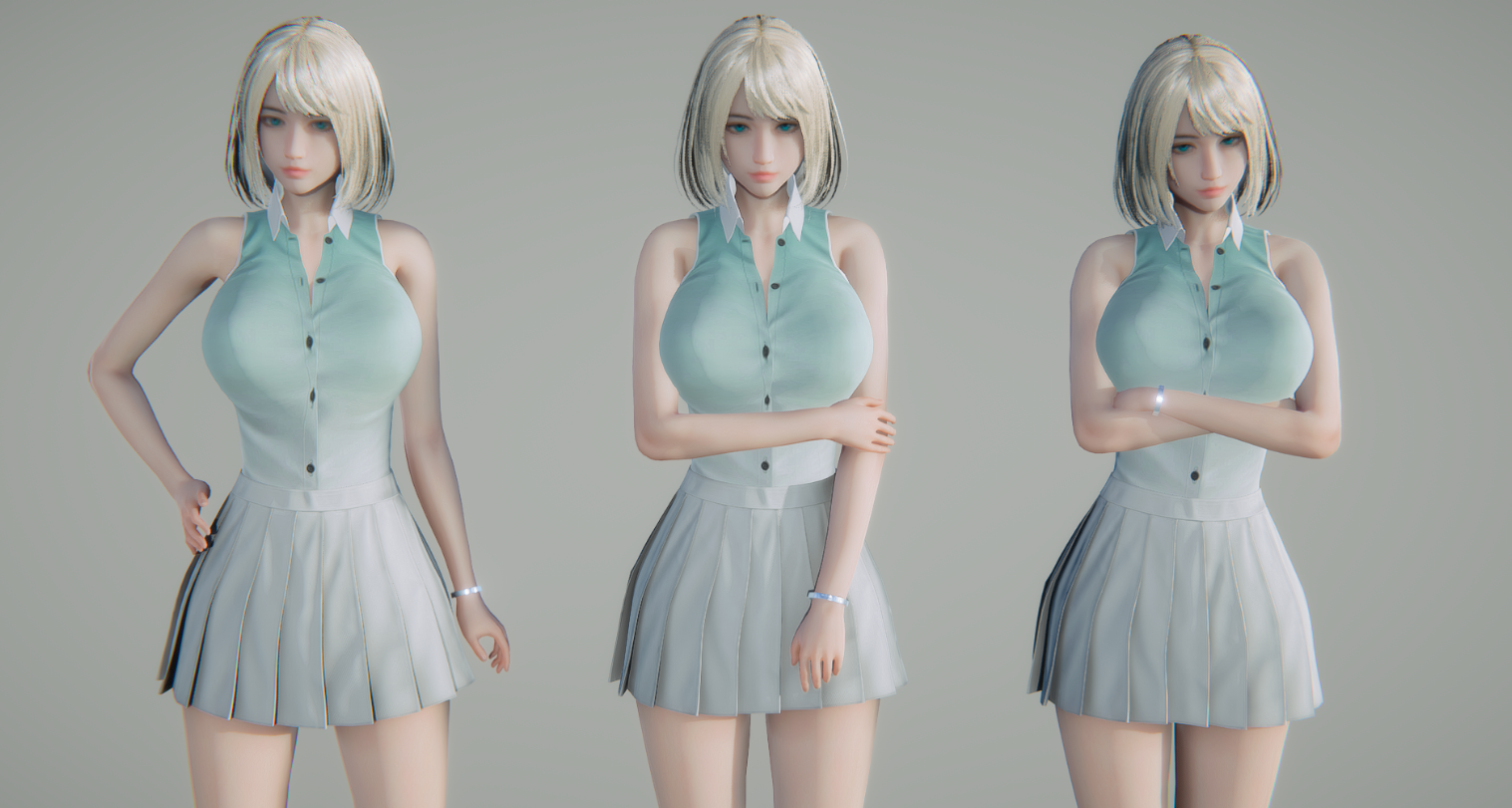 《ROOM Girl》白金短發干練風御姐MOD
