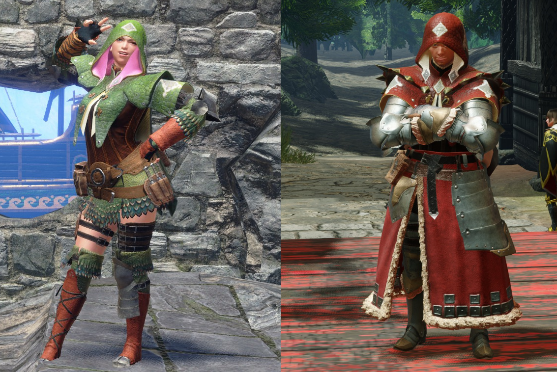 《怪物獵人崛起：曙光》垂皮龍?zhí)籽b去除面部陰影MOD