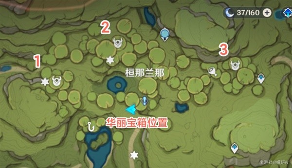 《原神》3.0須彌華麗寶箱收集攻略