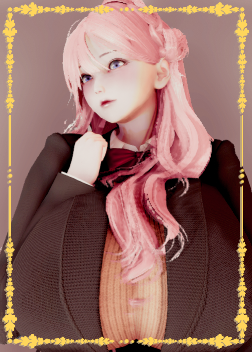 《AI少女》性感粉毛制服少女MOD