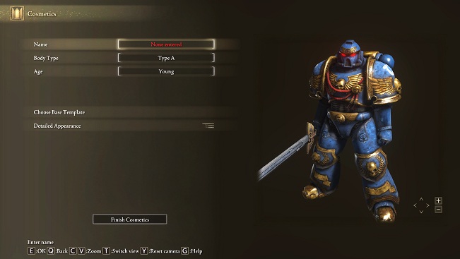 《艾爾登法環》戰錘40K星際戰士裝甲替換火焰主教套裝MOD