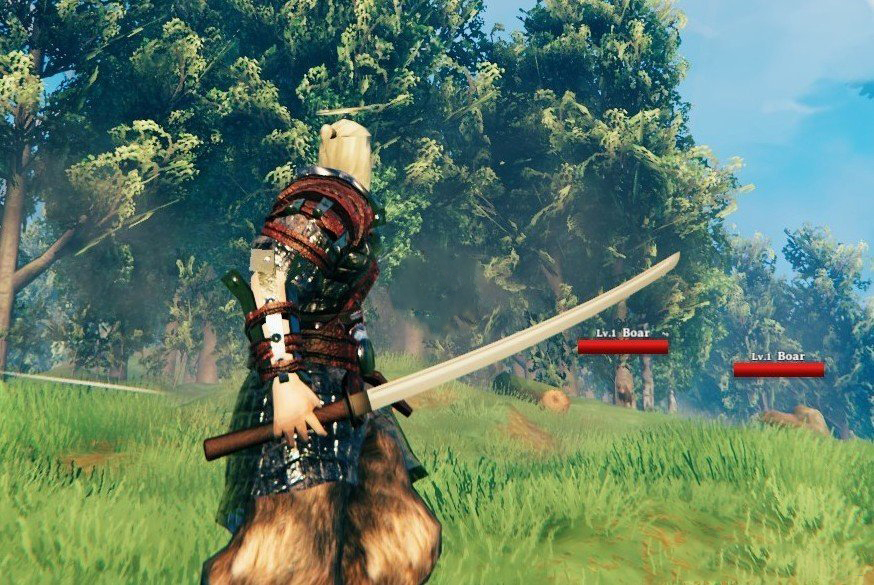 《Valheim：英靈神殿》紅色武士刀MOD