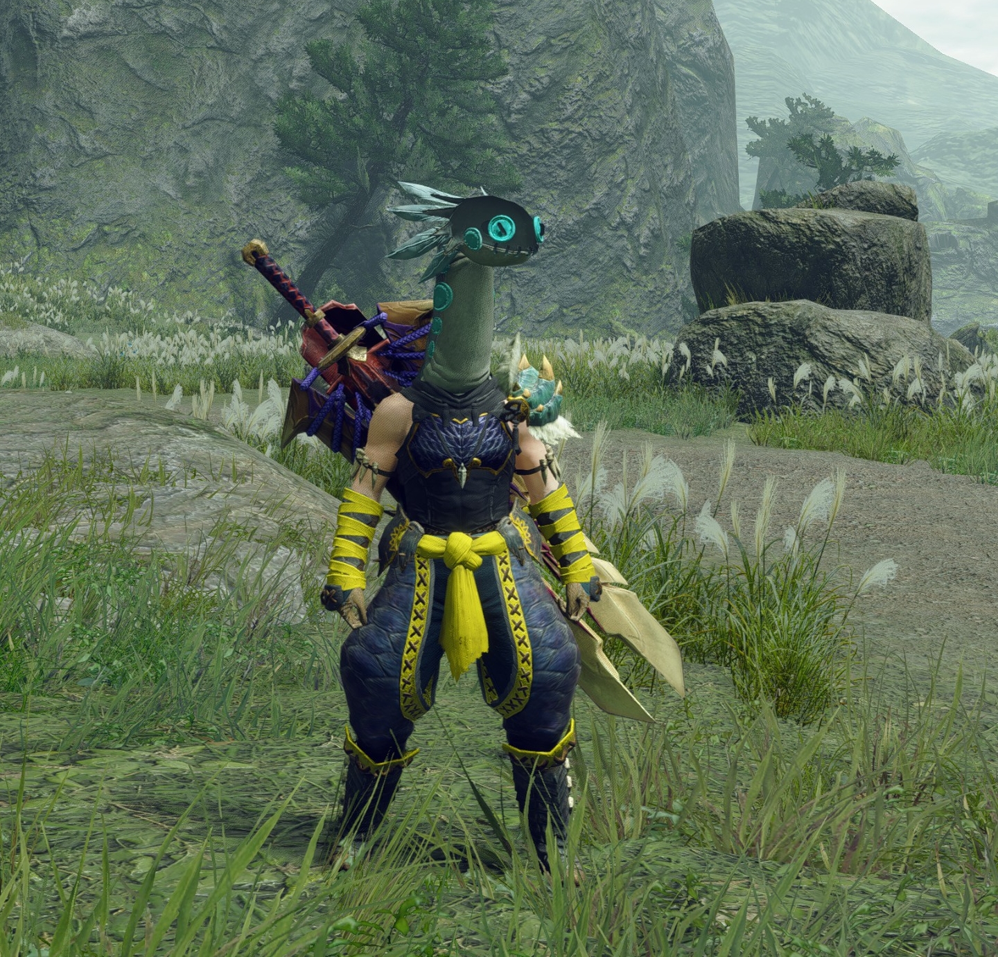 《怪物獵人：崛起》搖曳鰻頭套MOD