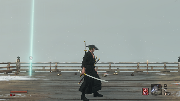《只狼：影逝二度》武士索隆取代狼外觀MOD