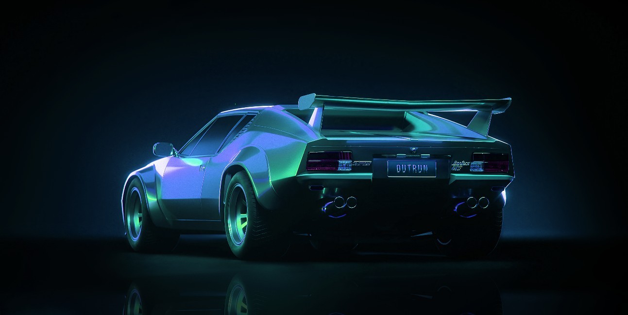 《Wallpaper Engine》RGB色彩變幻跑車動態壁紙