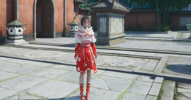 《仙劍奇俠傳7》白茉晴紅紅火火圣誕套裝MOD[正式版]