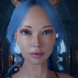《懲戒魅魔》藍色卷發娥眉大姐捏臉MOD