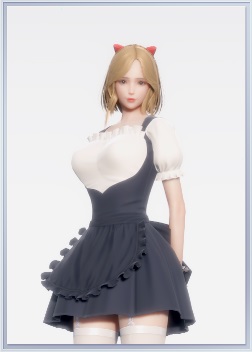 《ROOM Girl》金發白襪女仆小姐姐MOD