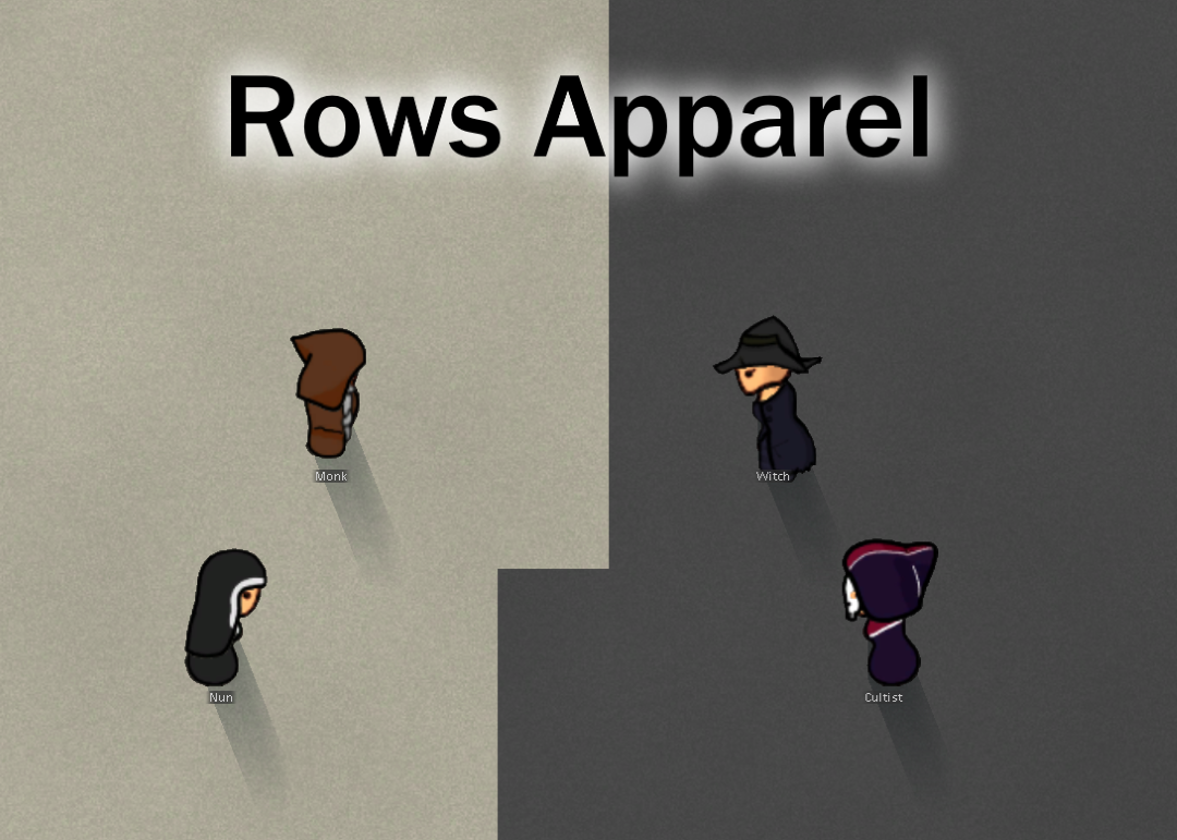 《邊緣世界》修女僧侶風格服裝v1.3MOD