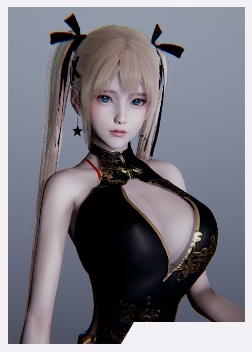 《AI少女》大胸雙馬尾美少女MOD