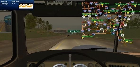 18輪大卡車模擬