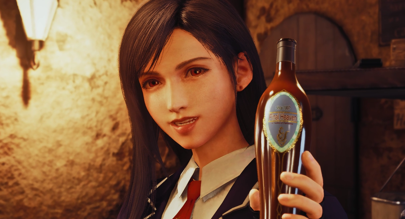 《最終幻想7：重制版》蒂法cos死或生穗乃果默認黑色MOD
