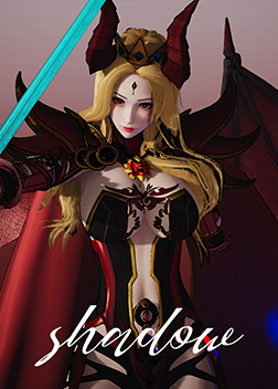 《AI少女》金發赤瞳性感龍女戰士MOD