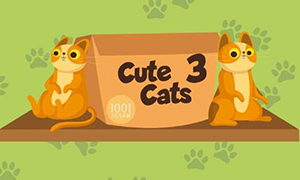 1001拼圖：可愛貓咪3