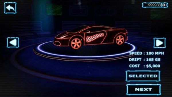 霓虹燈賽車