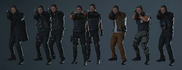 《生化危機2：重制版》RE8克里斯替換里昂MOD