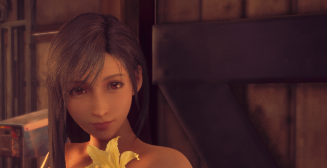 《最終幻想7：重制版》蒂法紫色蕾絲內(nèi)衣MOD