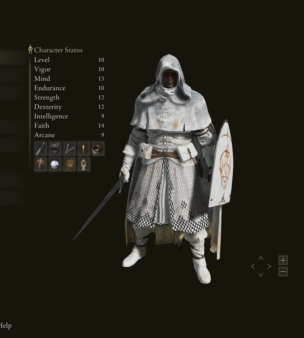 《艾爾登法環(huán)》全白懺悔者套裝MOD