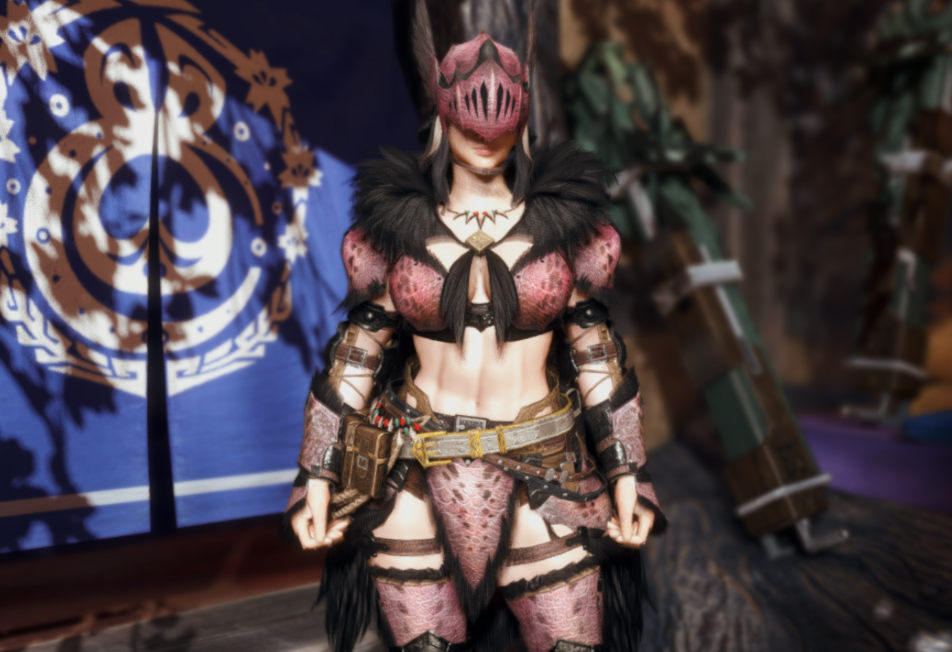 《怪物獵人崛起：曙光》EBB性感蠻額龍套裝MOD