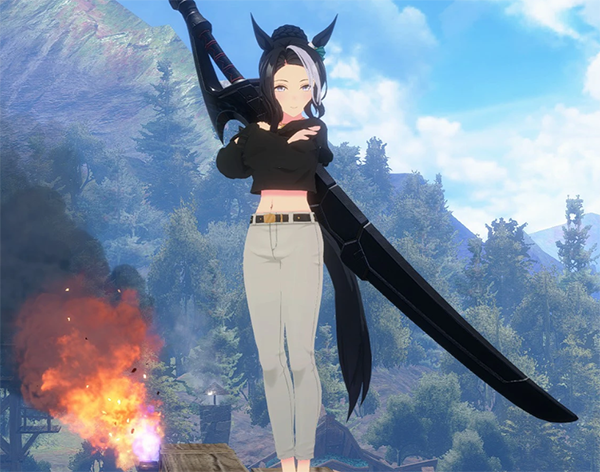 《怪物獵人崛起：曙光》賽馬娘目白高峰MOD