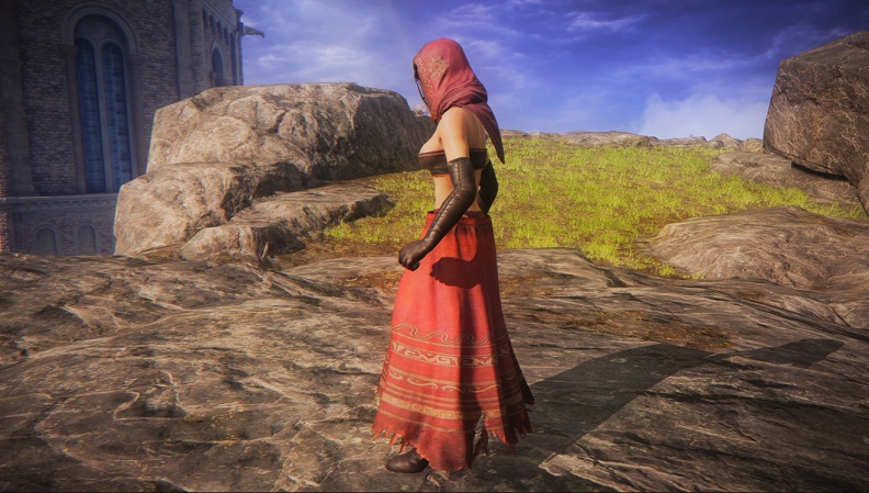 《艾爾登法環》女性角色沙漠清涼法師套MOD
