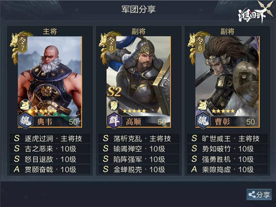 鴻圖之下高順陣容搭配推薦 高順陣容如何搭配