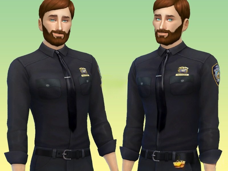 《模擬人生4》紐約警察制服MOD