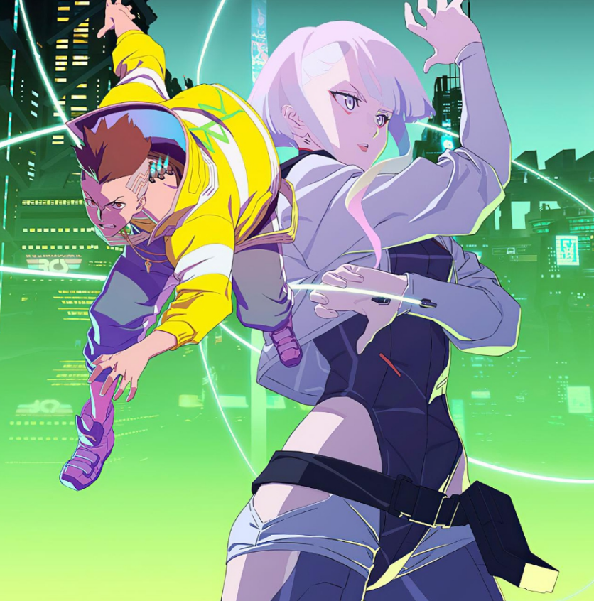 《賽博朋克2077》邊緣行者美少女露西高清壁紙