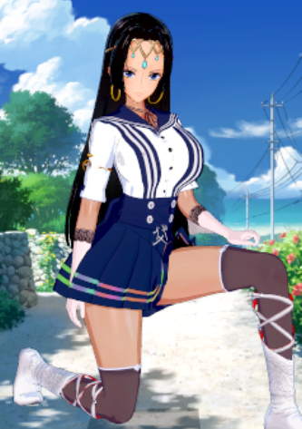 《戀活Sunshine》海賊王女帝博雅漢庫(kù)克水手服MOD