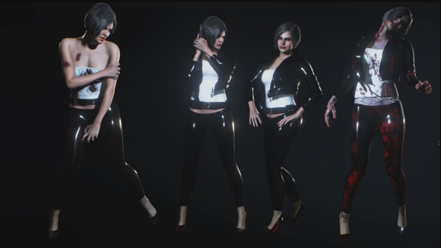 《生化危機(jī)3：重制版》吉爾蛇蝎美人2黑色皮夾克版MOD[僅支持舊版本]