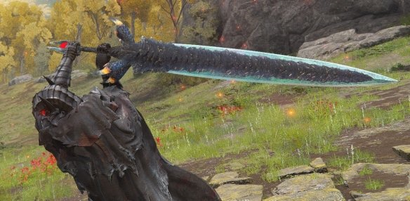 《艾爾登法環(huán)》鬼泣5魔劍但丁替換瑪利喀斯的黑劍MOD