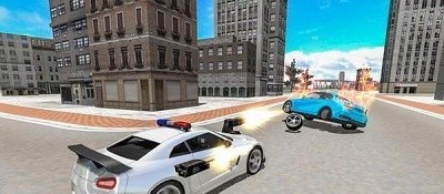 駕駛警車射擊
