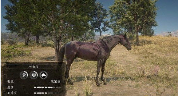 《荒野大鏢客2》線上黑栗色純血馬皮膚替換MOD
