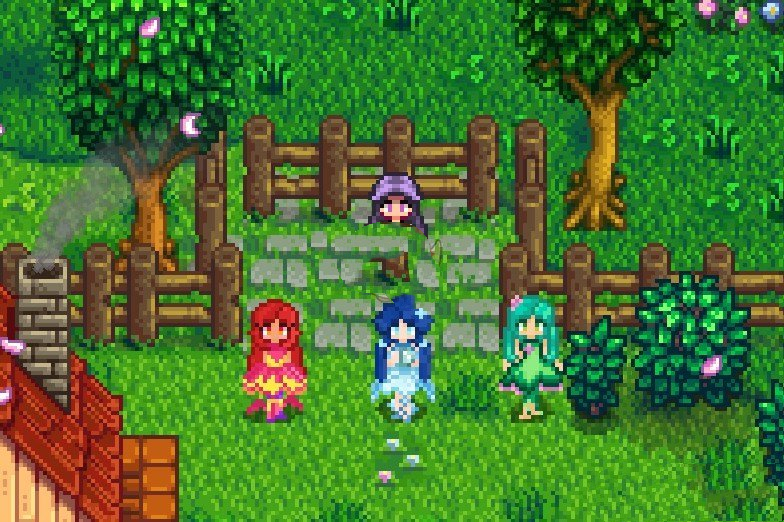 《星露谷物語》魔法少女雕像MOD