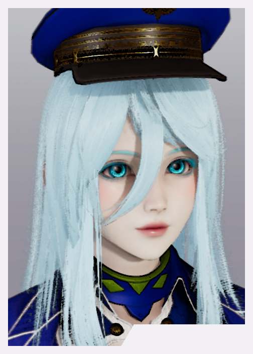 《AI少女》藍帽制服小姐姐MOD
