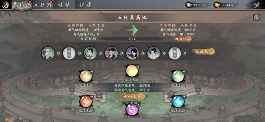 《千古江湖夢》五行靈藥池作用介紹