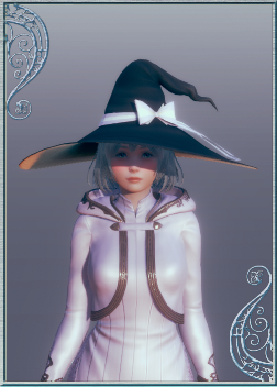 《AI少女》白發巫師帽美少女魔法師MOD