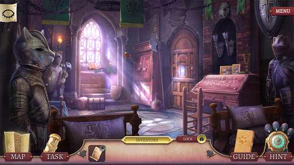 騎士貓：路邊落葉