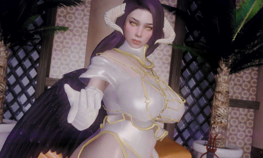 《上古卷軸5：天際重制版》歐美風雅兒貝德女隨從MOD