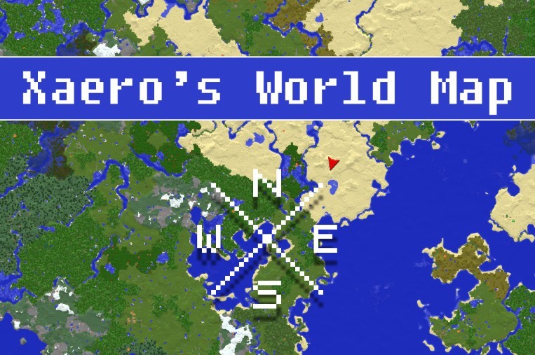 《我的世界》1.17.1地形世界地圖MOD