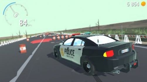 汽車下降沖刺模擬