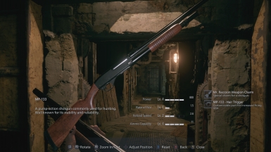 《生化危機8》MP133替換M1897霰彈槍MOD